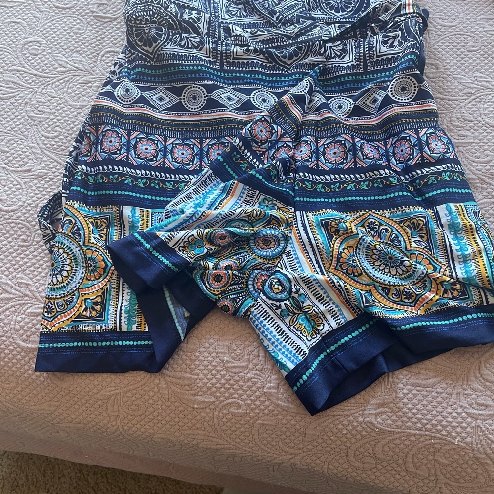 Blue printed romper - Picture 3 of 5